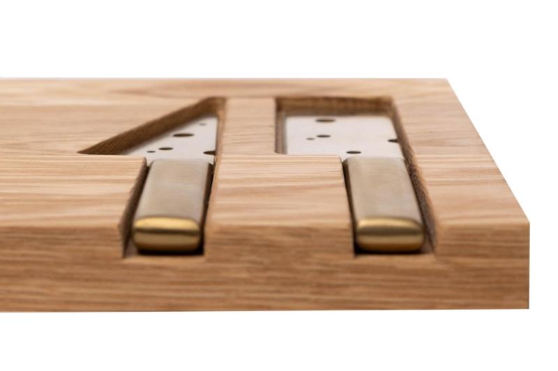 Woodsea Cheese Oak S - Tagliere per Formaggio in Rovere 42x20cm 1208971555