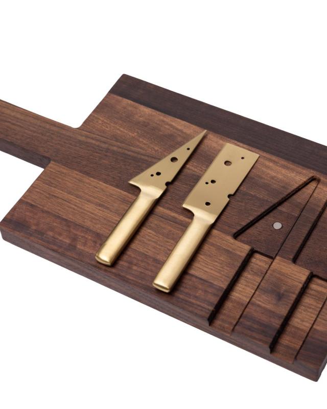 Tagliere di Formaggio in Noce Woodsea S - Tagliere di Formaggio in Legno di Noce 42x20cm 1208971558