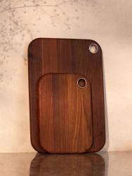 Woodsea Waterless L - Tagliere termico in legno resistente all'umidità 46x33 cm 1208971567