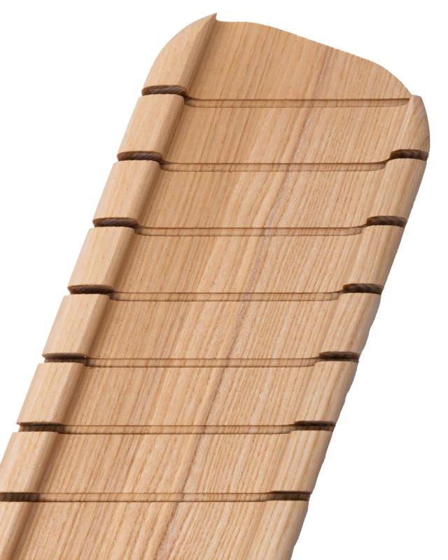 Woodsea Boardette - Tagliere e vassoio per baguette francese in legno di frassino 640x100 mm 1208971570