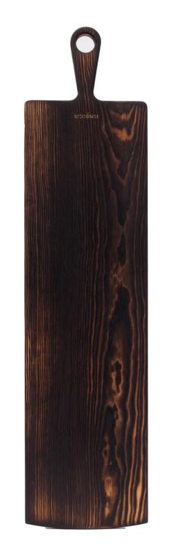 Woodsea Pine Burned L - Tavola da taglio in legno di pino 20x82 cm 1208971577