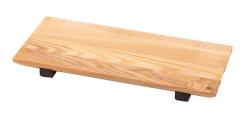 Woodsea Sushi M - Tavola da sushi in legno di frassino con gambe in legno di noce 30x17 cm 1208971585