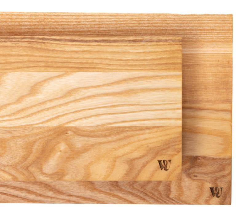 Woodsea Sushi M - Tavola da sushi in legno di frassino con gambe in legno di noce 30x17 cm 1208971585