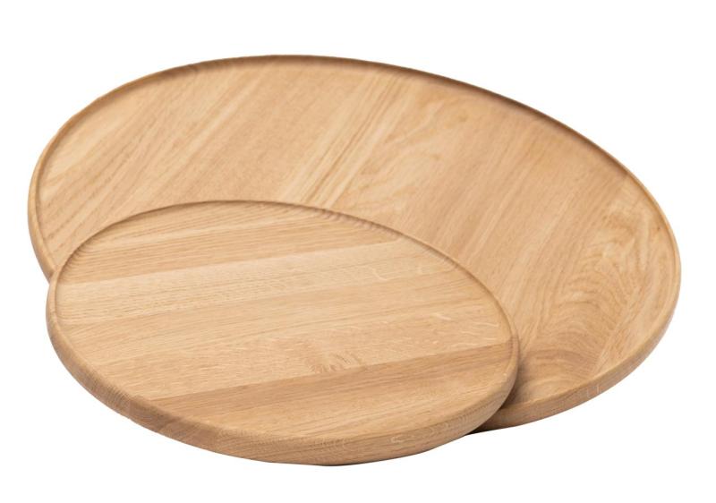Vassoio di Servizio Woodsea L - Vassoio Rotondo in Rovere Ø45 cm 1208971588