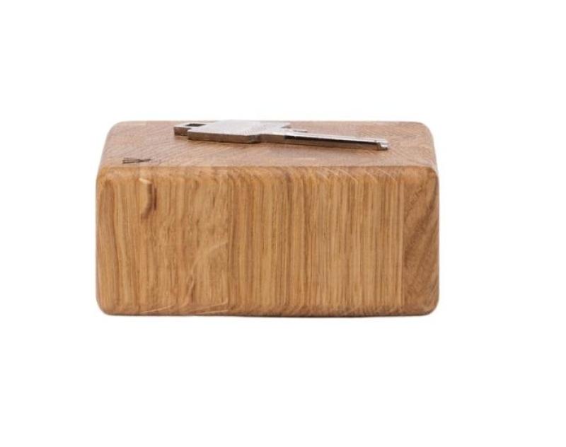Woodsea End Grain Oak - Portachiavi in Rovere 9x9 cm 1208971600