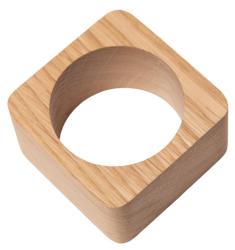 Anello Portatovagliolo Woodsea in Rovere - Anello Portatovagliolo in Rovere 5x5 cm 2 pezzi 1208971602