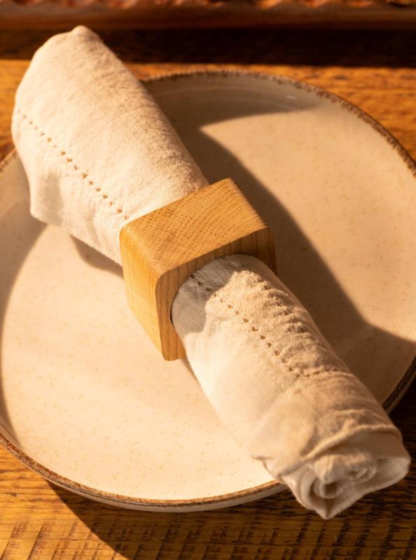 Anello Portatovagliolo Woodsea in Rovere - Anello Portatovagliolo in Rovere 5x5 cm 2 pezzi 1208971602