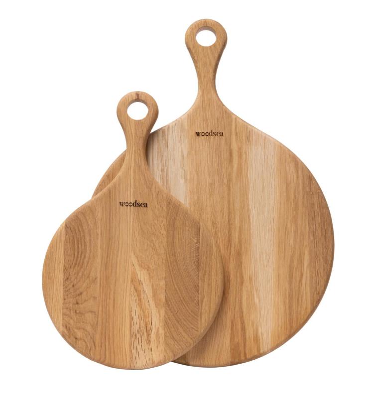Woodsea Native M - Tavola per pizza in rovere rotonda Ø35x2 cm 1208971612