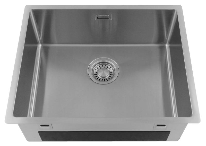 Pure.Sink Luxion Lavello in acciaio inox 50x40 cm sottopiano, incasso a filo e da appoggio  PLX5040-02