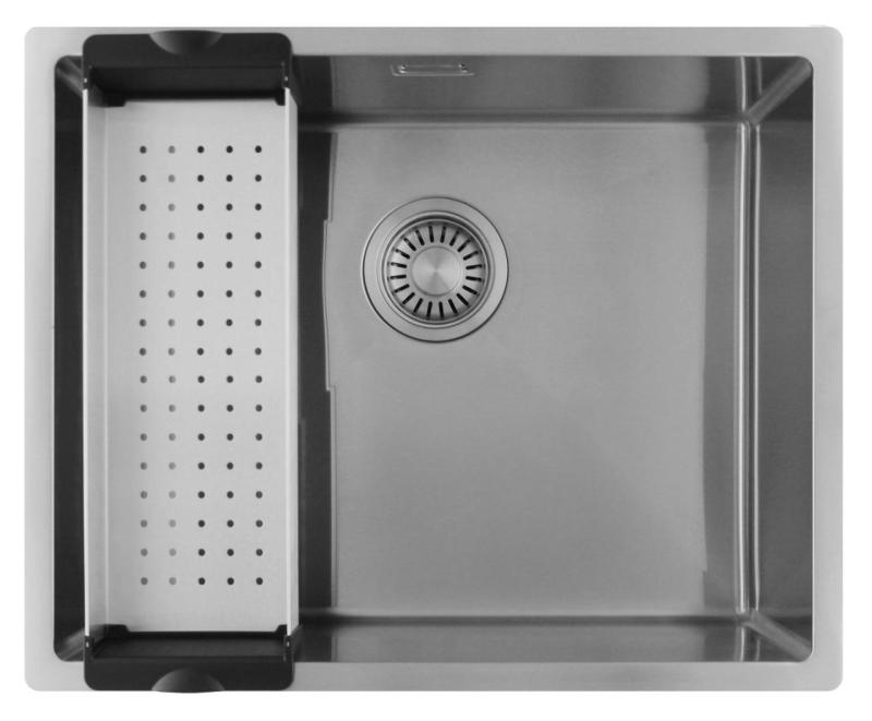 Pure.Sink Luxion Lavello in acciaio inox 50x40 cm sottopiano, incasso a filo e da appoggio  PLX5040-02