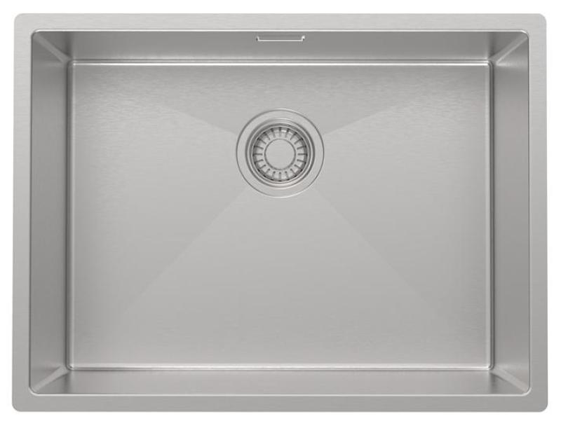 Pure.Sink Luxion Lavello in acciaio inox 55x40 cm sottopiano, incasso a filo e da appoggio PLX5540-02