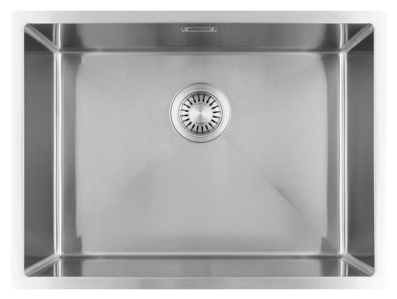 Pure.Sink Luxion Lavello in acciaio inox 55x40 cm sottopiano, incasso a filo e da appoggio PLX5540-02