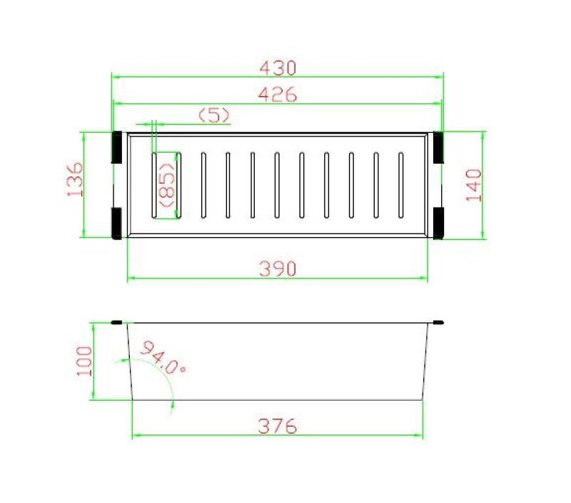 Pure.Sink Luxion Inserto nero per lavello PLXCOL-63