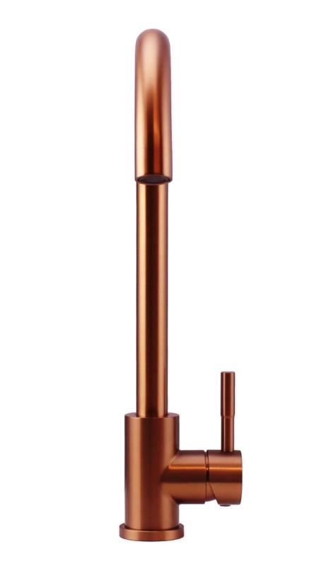 Pure.Sink Elite Steel Stream rubinetto da cucina in acciaio PVD rame PS8044-62