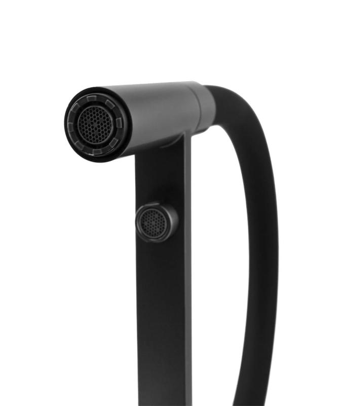 Pure.Sink Elite Steel Flex Rubinetto da cucina in rame PVD a 3 vie con bocca flessibile e acqua filtrata PS8110-62