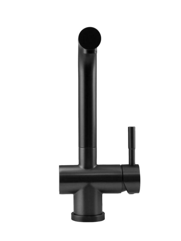 Rubinetto da cucina Pure.Sink Elite Steel Pulse-S in metallo canna di pistola PVD con beccuccio estraibile e modalità spray PS8500-61