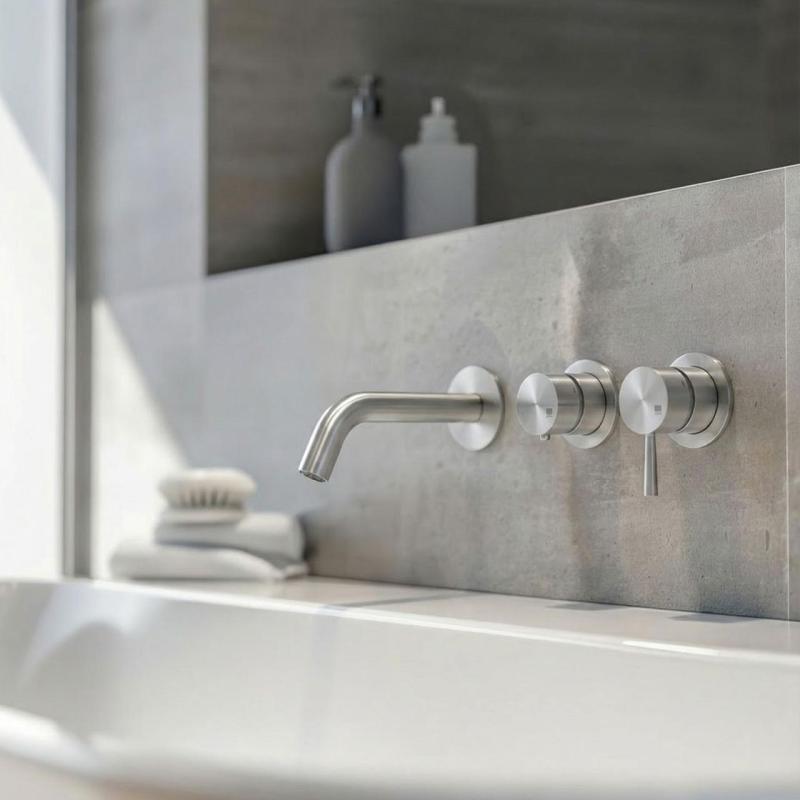 MURO TUA bocca di scarico cromata M1.CA3.W.15.CR