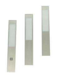 Indux Nex Set LED da incasso per cucina 3x3 W con interruttore touch dimmer integrato in alluminio 1208972335