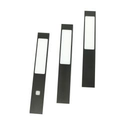 Indux Nex Set LED da incasso per cucina 3x3 W con interruttore touch dimmer integrato Nero 1208972336
