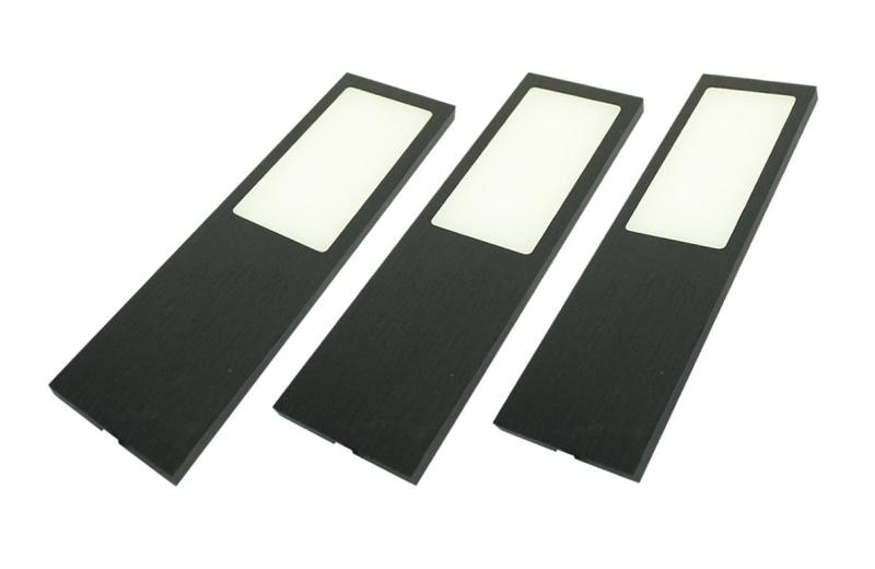 Indux Solin Cucina Set LED Multi Tone 3 faretti x 3,6 W Nero 1208972345