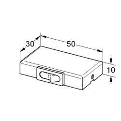 Indux Flux Set LED per cucina Interruttore centrale 1208972356