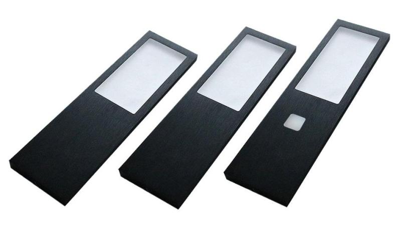 Indux Lino Set LED da incasso per cucina 3 faretti 4W con interruttore touch dimmer integrato nero 1208972391