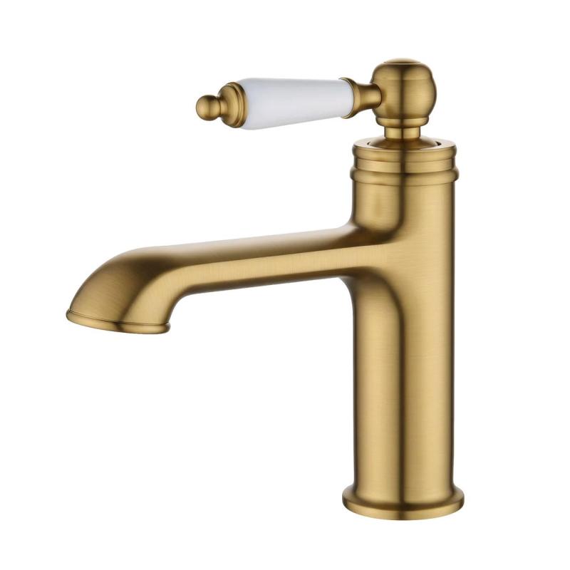 Aquanello Heritage Manor Miscelatore classico nostalgico per lavabo in bronzo BN-1001-HM