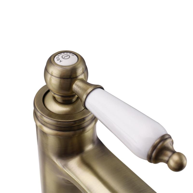 Aquanello Heritage Manor Classic Nostalgic Basin Mixer Faucet Bronze BN-1001-HM