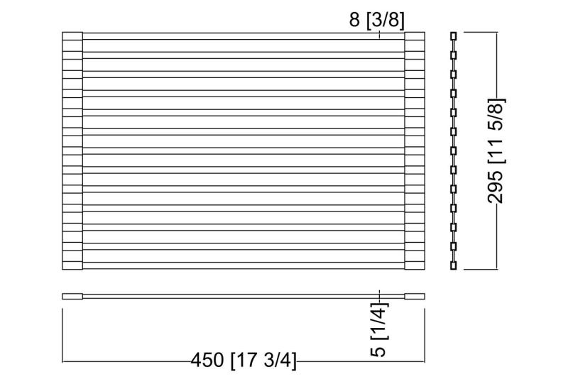 Ausmann Mosel Set combinato Lavello PVD Rame 50x40 cm con rubinetto da cucina, dispenser sapone e tappetino arrotolabile 1208972563