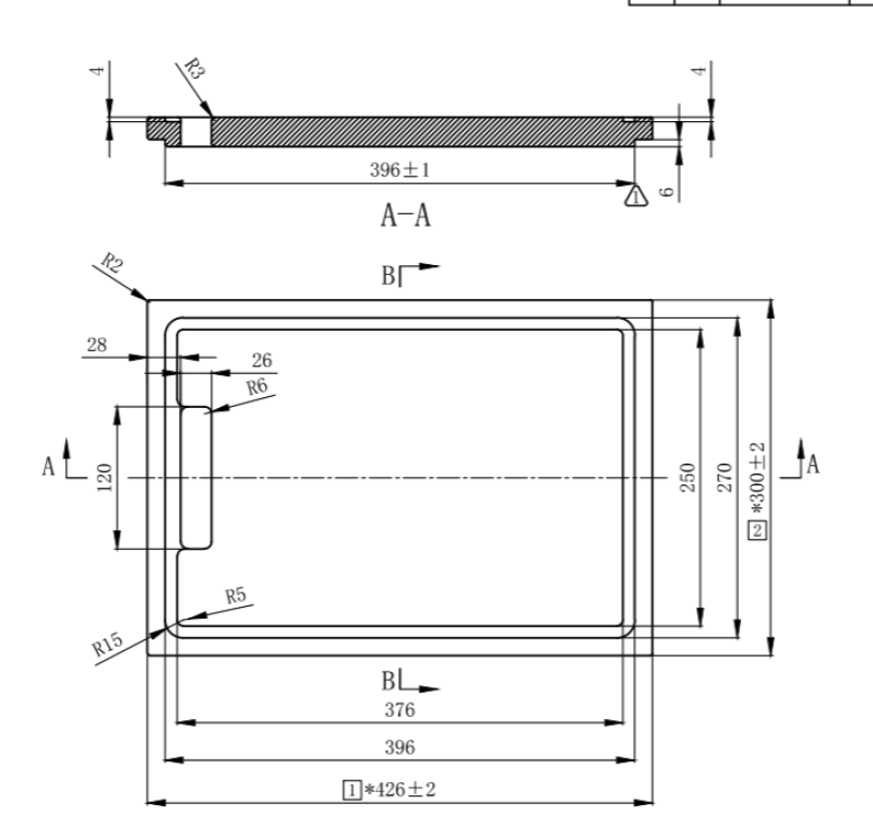 Pure.Sink Exclusivo Tagliere in legno di bambù 42x30 cm da lavello PEXCB40-24